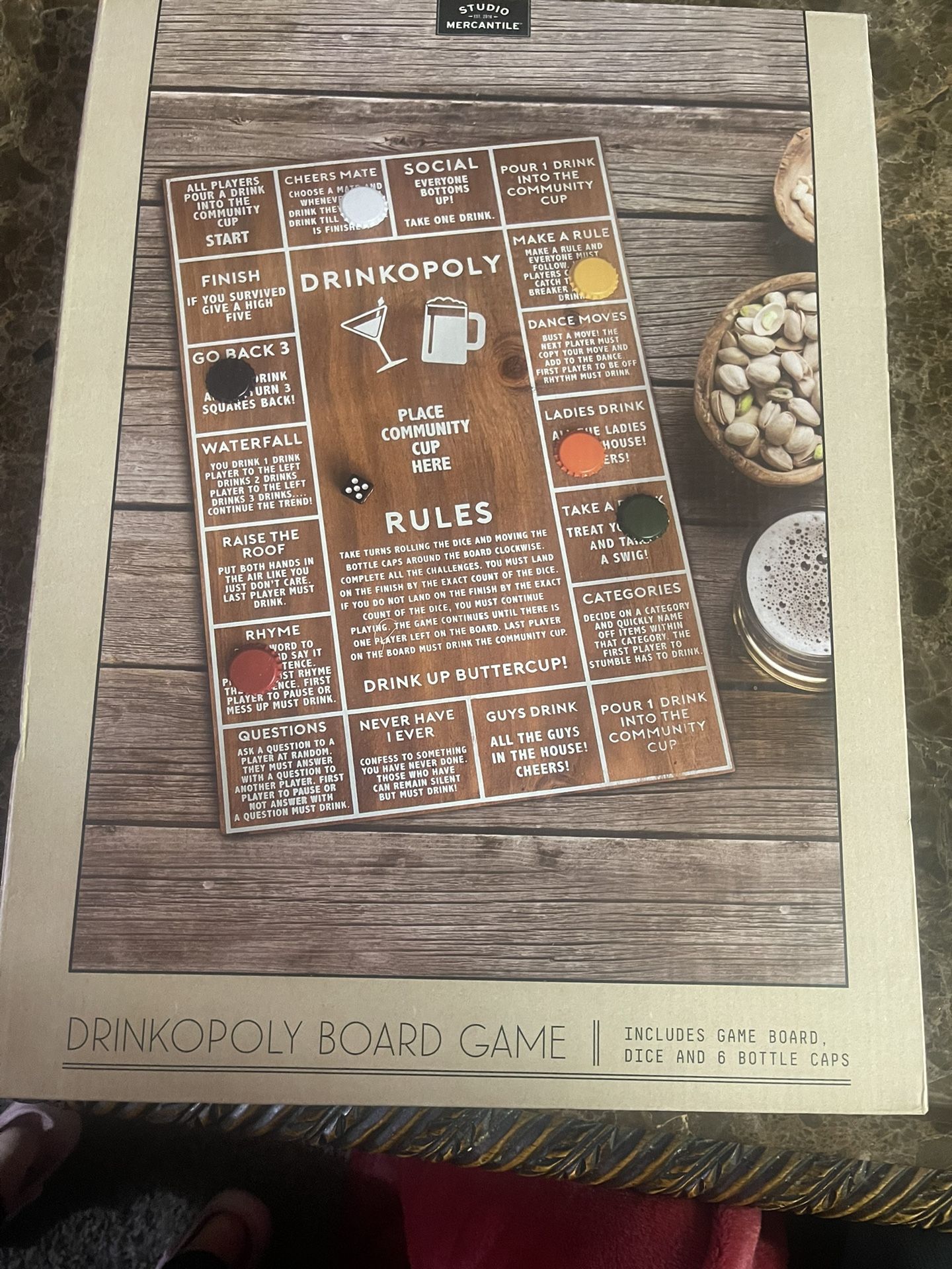 Drinkopoly Game for Adults