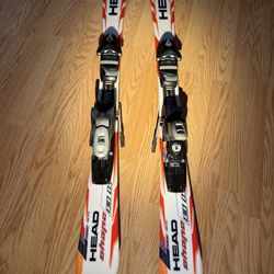 Head Shape 130 Skis and Salomon Performa Boots (size 5)