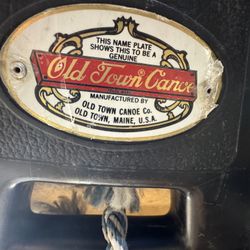 Old Town 16’ Fiberglass Stern Drive Canoe (CASH ONLY)