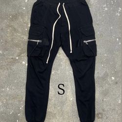 Rick Owens “Glitter F/W 17” Cargo Jogger Pants