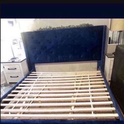 King Bed  Frame  $400