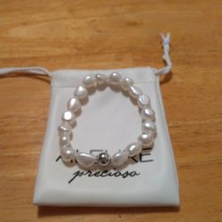 Sterling Silver Freshwater Pearl Bracelet 