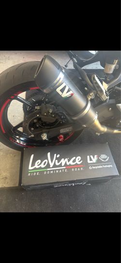 Authentic  Leo Vince Slip On Exhaust