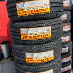 215/45r17 Arroyo Sport Set of New Tires Set de Llantas Nuevas 