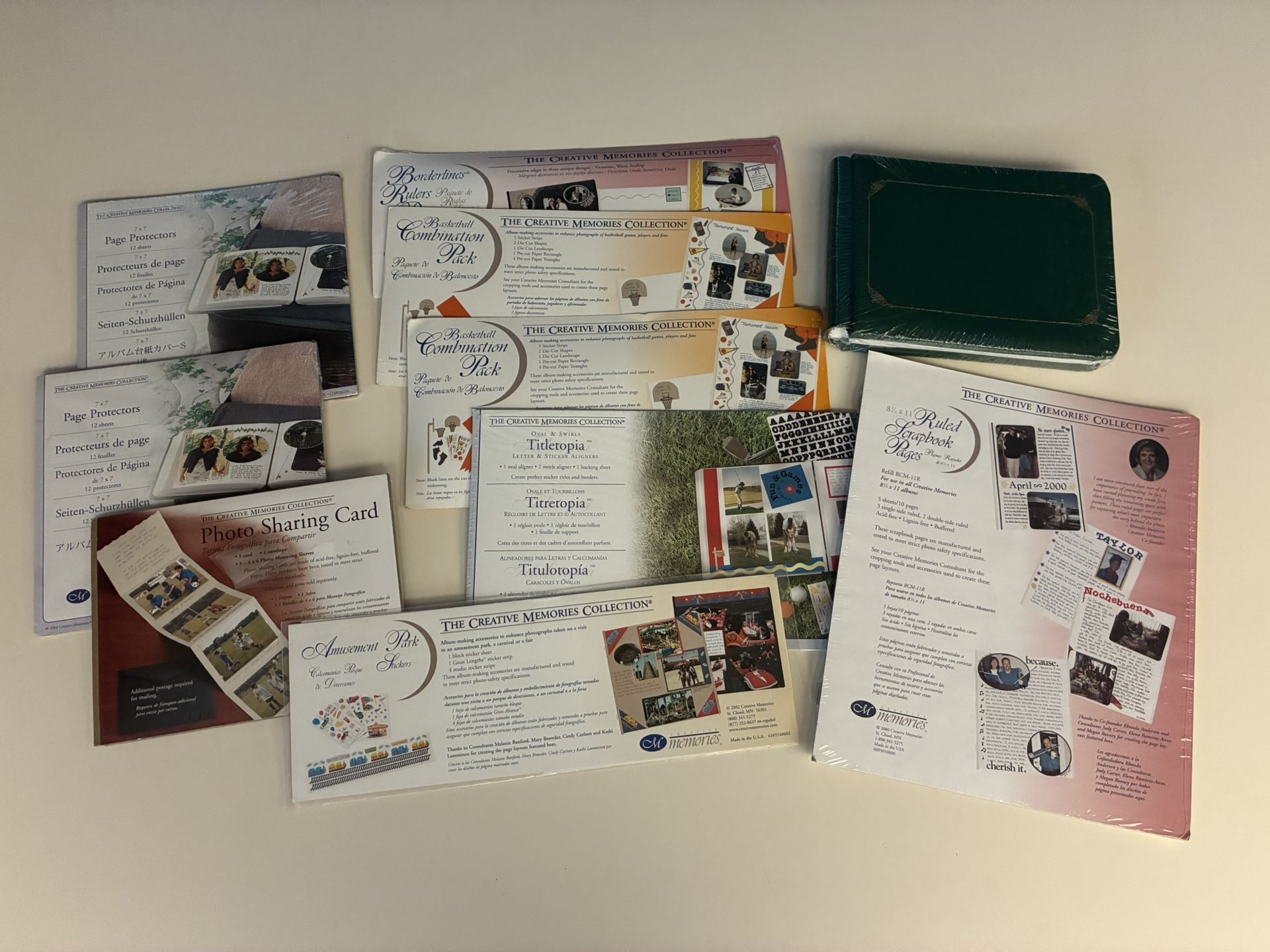 Creative Memories Album, Stickers, Photo Cards, Pages & Protectors