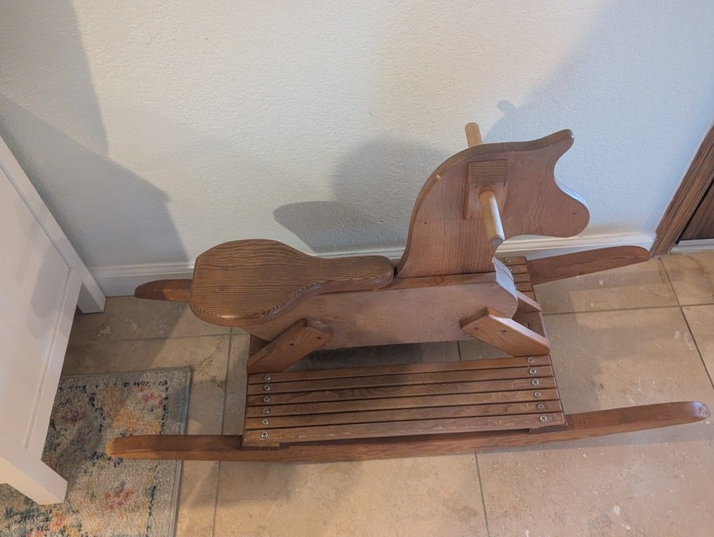 Vintage Kids Rocking Horse