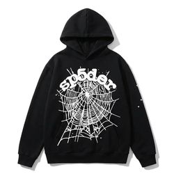 Spider hoodie black