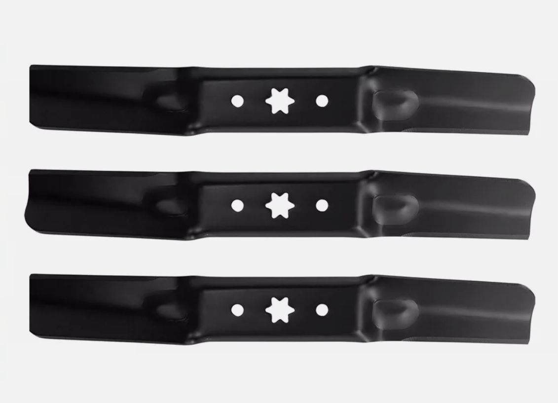 3 Mower Blades For Cub Cadet 54" Deck RZT XT1 XT2 GX54 GT54 742-05056 942-05056A