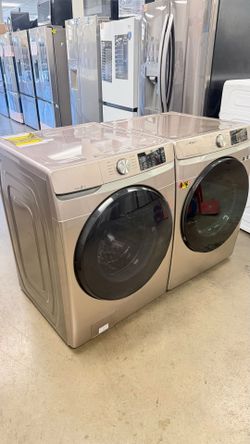 Washer and gas dryer good condition 3 months warranty delivery aviable