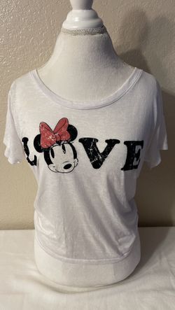 Disney L♥️VE Minnie Mouse Women’s T-shirt