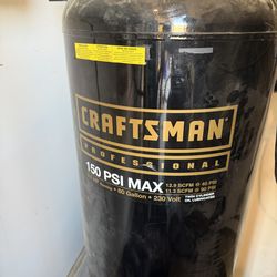 Craftsman professional 60 gal air compressor
