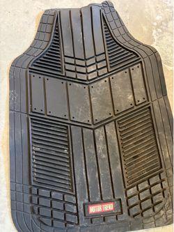 Motor Trend rubber floor mats