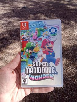 Super Mario brothers wonder for Nintendo switch