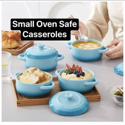 Small oven safe casseroles