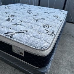 🟣full Size Mattress Pillow Top 12" Thick