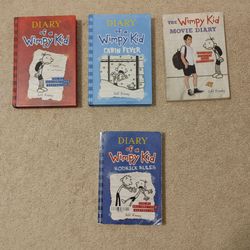 Diary of a Wimpy Kid Books - 3 Books