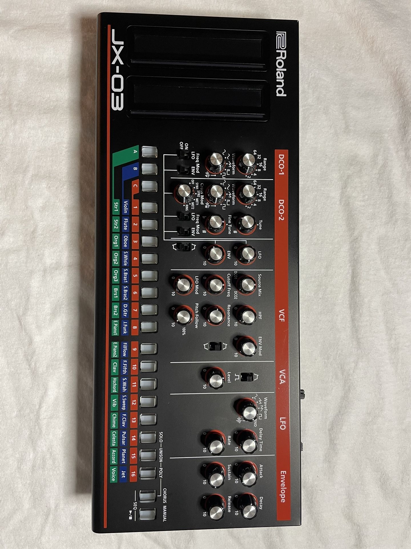 Roland JX-03 Synthesizer