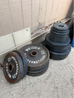 Weight plates set