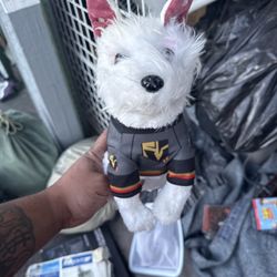 Bark-Andre Furry Vegas Golden Knights Rare Puppy Dog Stuffed Plush