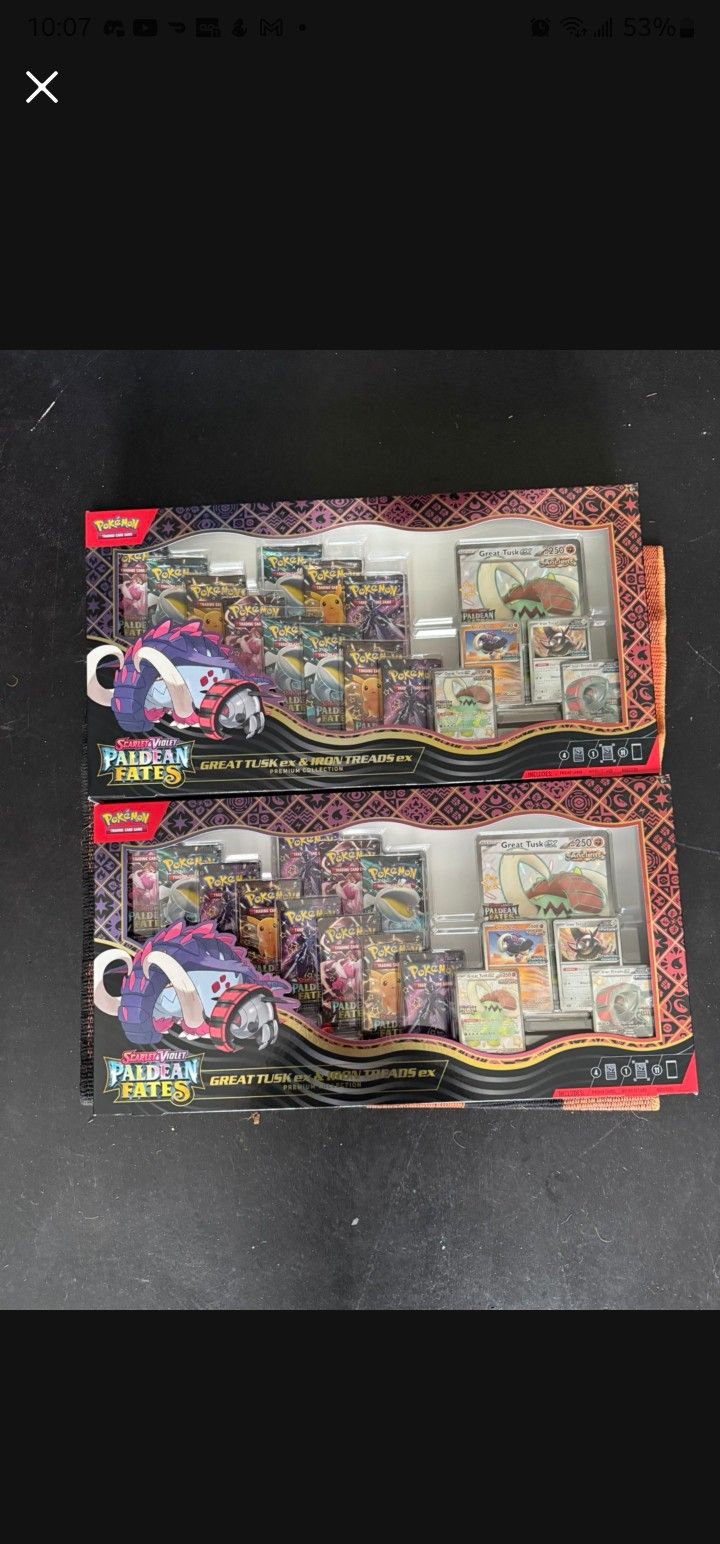Pokemon Paldean Fates Premium Collection Box