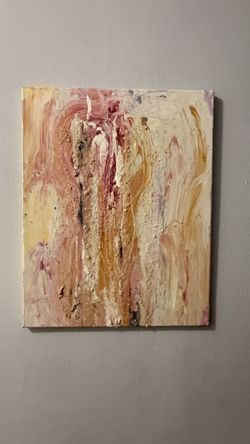 Original Abstract Textured Canvas 20x16 | Designer Wall Art