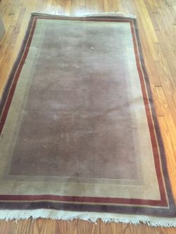 Antique rug 47" x 83"