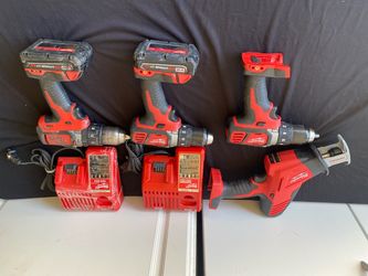 Selling several Milwaukee M18 cordless Power Tools “SEE BELOW FOR PRICES “