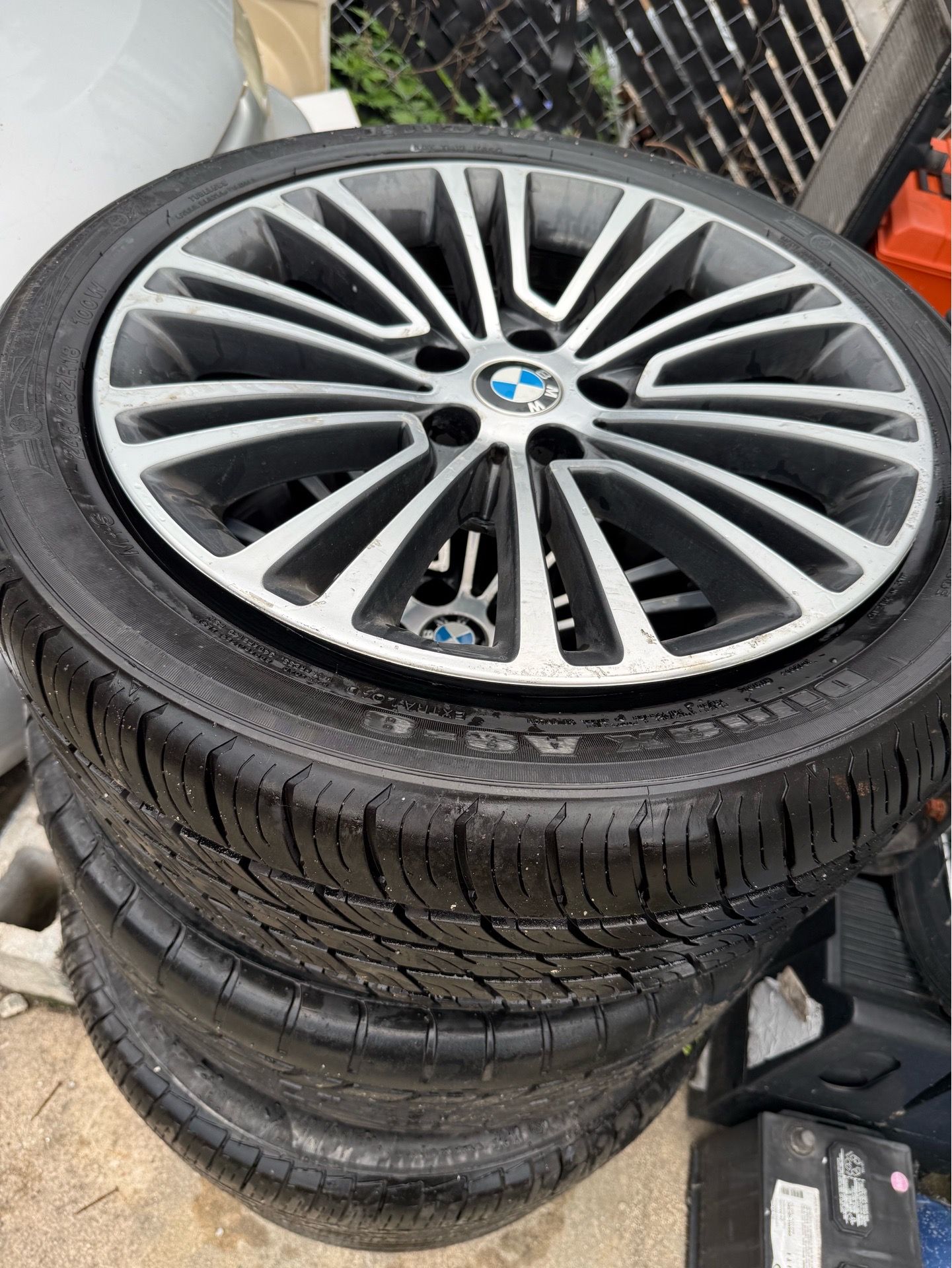 BMW 540 Rims/Tire Package