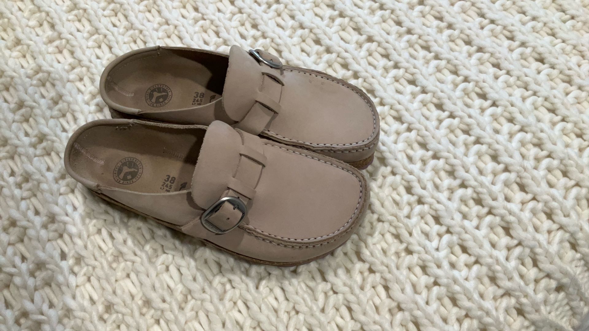 Birkenstock Buckley Nubuck Leather Sandcastle