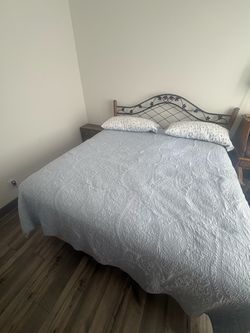 King bed, frame/head board, dresser, night stands