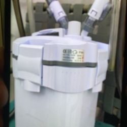 Ipx4 canister filter for 60 to 100 gallon fish tank