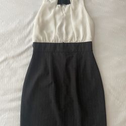Black and White Professional Dress