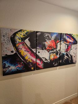 Modern graffiti art