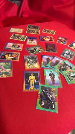 Old Power Ranger Cards - 3 Holo Foils
