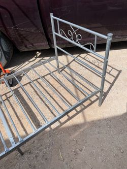 Twin bed. Frame