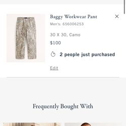 Abercrombie Camo Pants (30x30)