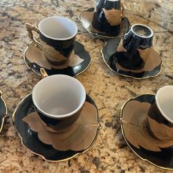  6 Demitasse Cups