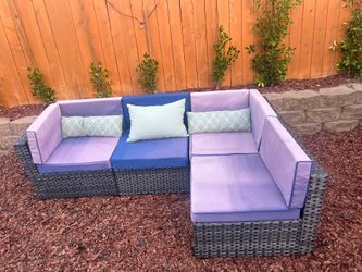Wicker Outdoor Sectional Sofa