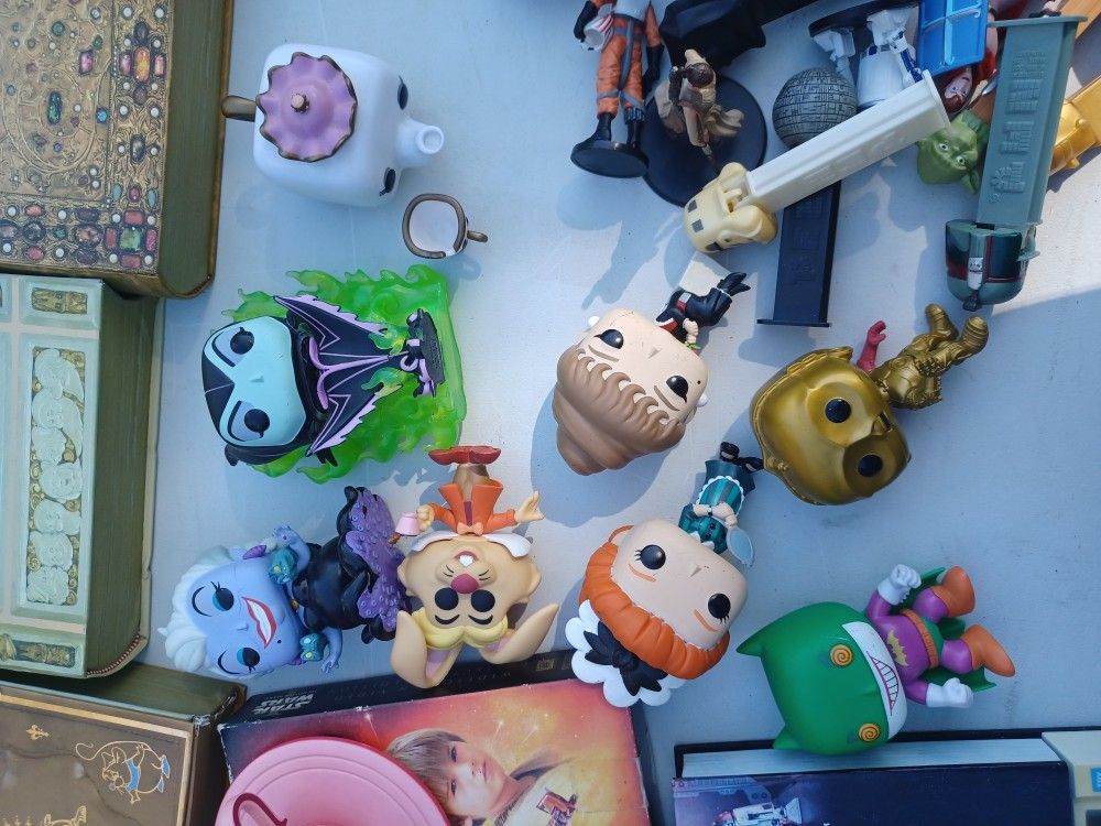 Various Funko Pop Figures