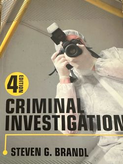 4 EDITION CRIMINAL INVESTIGATION STEVEN G. BRANDL