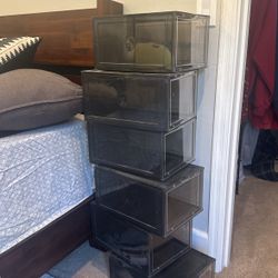 Plastic Shoe Boxes