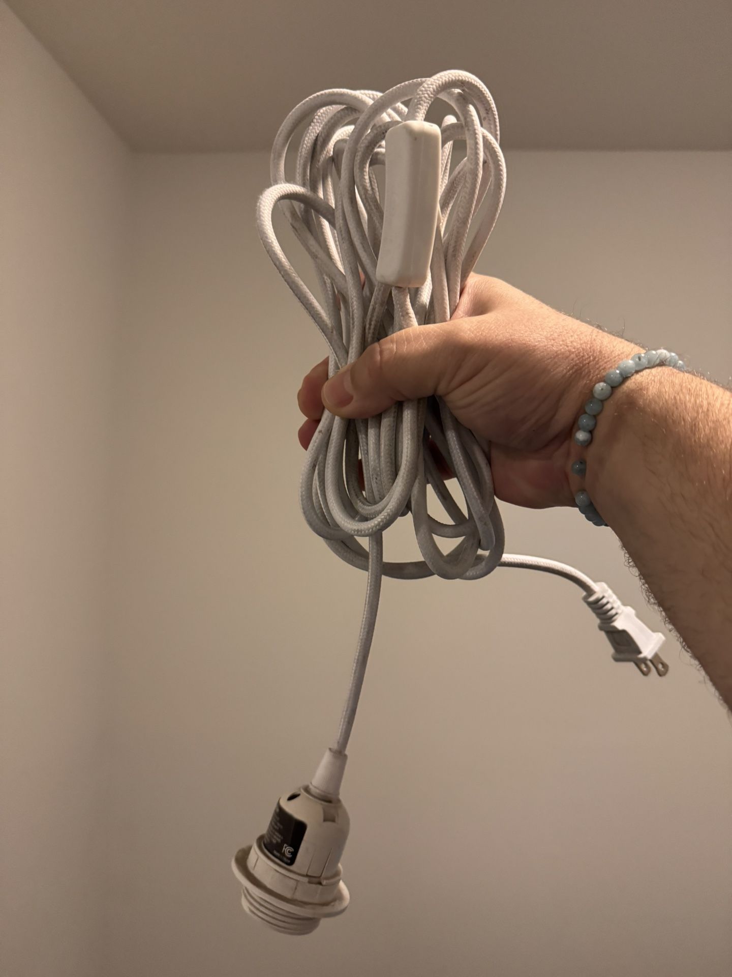 10ft Light Bulb Cord 