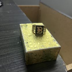 Real 10 K Gold Ring Size 8