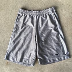Nike Basketball Short Sz Small Men Gray Silver - Basket Shorts Hombre Talla Pequeño