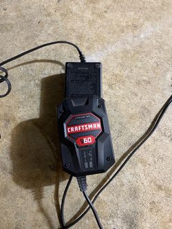 Mower battery with charger brand new
