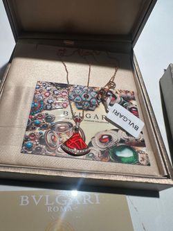 Rose gold necklace
