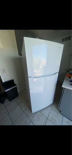 White refrigerator