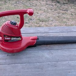 Toro Ultra Blower Vac 51609 Electric Leaf Blower Vacuum w/ Metal Impeller – 12 Amp

