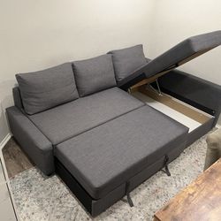 *Free Delivery and Assembly* Gray IKEA Friheten Sleeper Couch 🔥