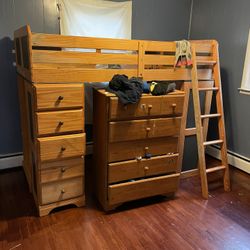 Bunk Bed With Desk